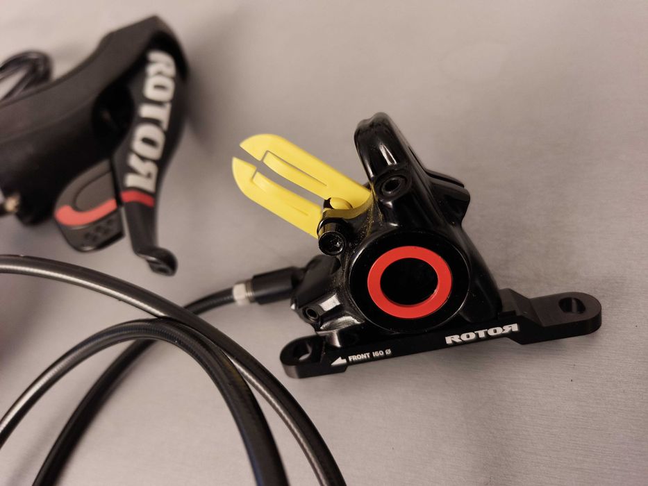 Klamkomanetki Rotor 1x13, hamulce hydrauliczne Magura - NOWE