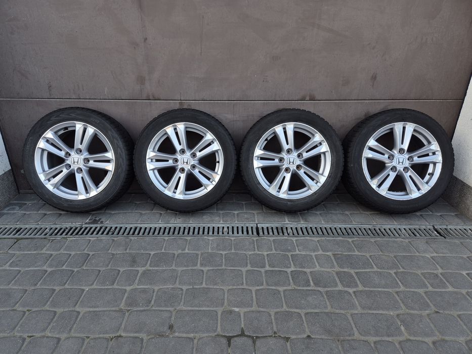 Koła Honda Civic CRZ 195/55 R16 5x114.3 Felgi Opony Zimowe Nokian 7mm