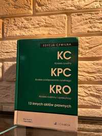 Kodeks cywilny KC, KPC, KRO, 45 wydanie C.H. BECK