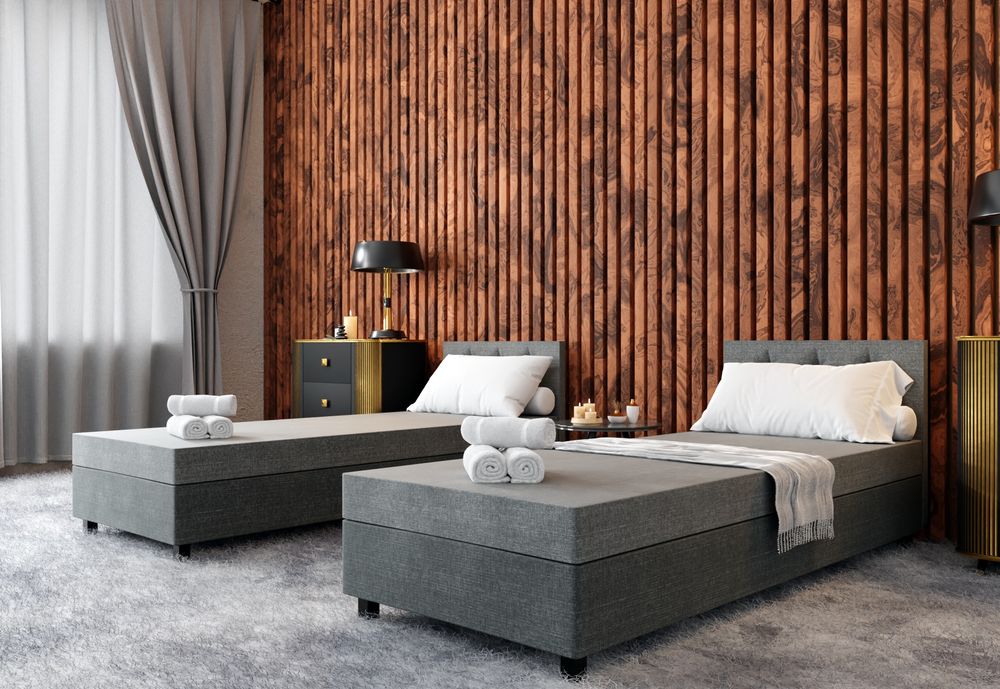 Tapczan sofa hotelowy NOWY z pojemnikiem na pościel