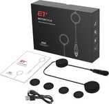 Zestaw słuchawkowy EJEAS E1+ do kasku motocyklowego Bluetooth 5.1