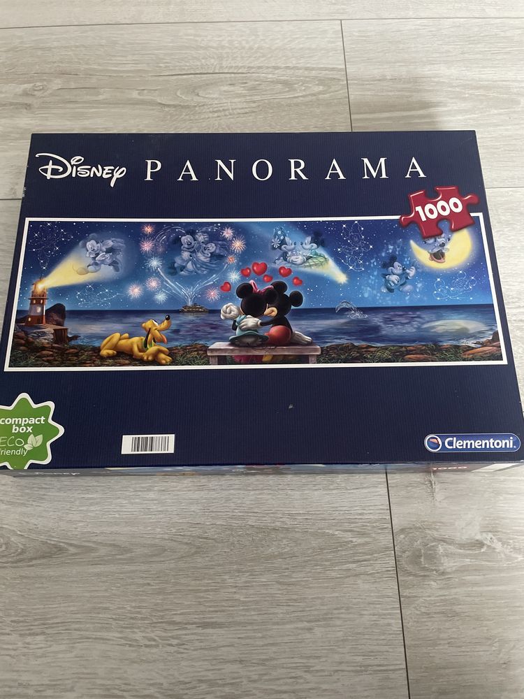 Puzzle panorama Disney myszka Mikki