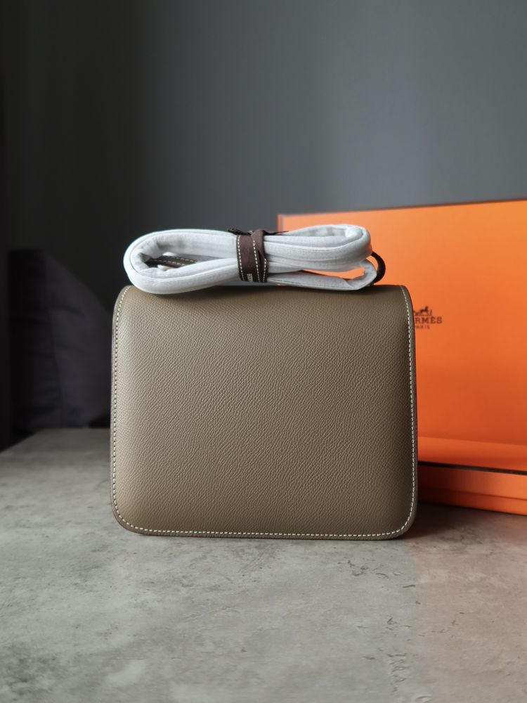 Сумка Hermes Constance / шкіра / преміум якість