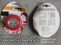 Lampka LED do szafy.