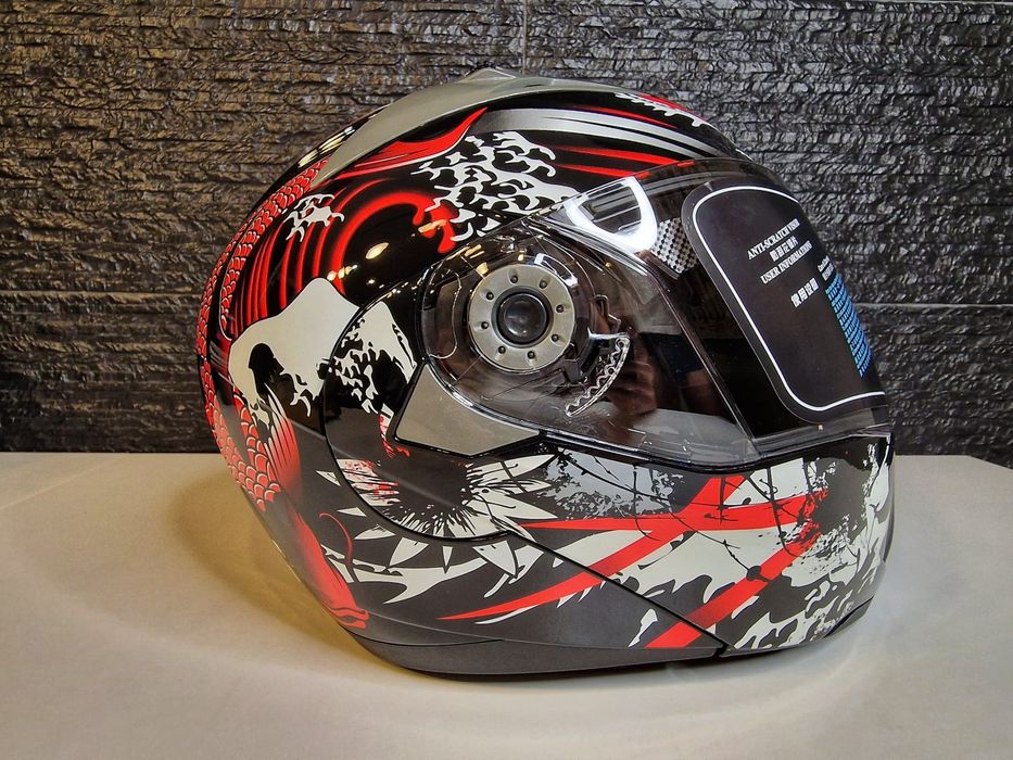 [NOVO] CAPACETE Modular Viseira Dupla