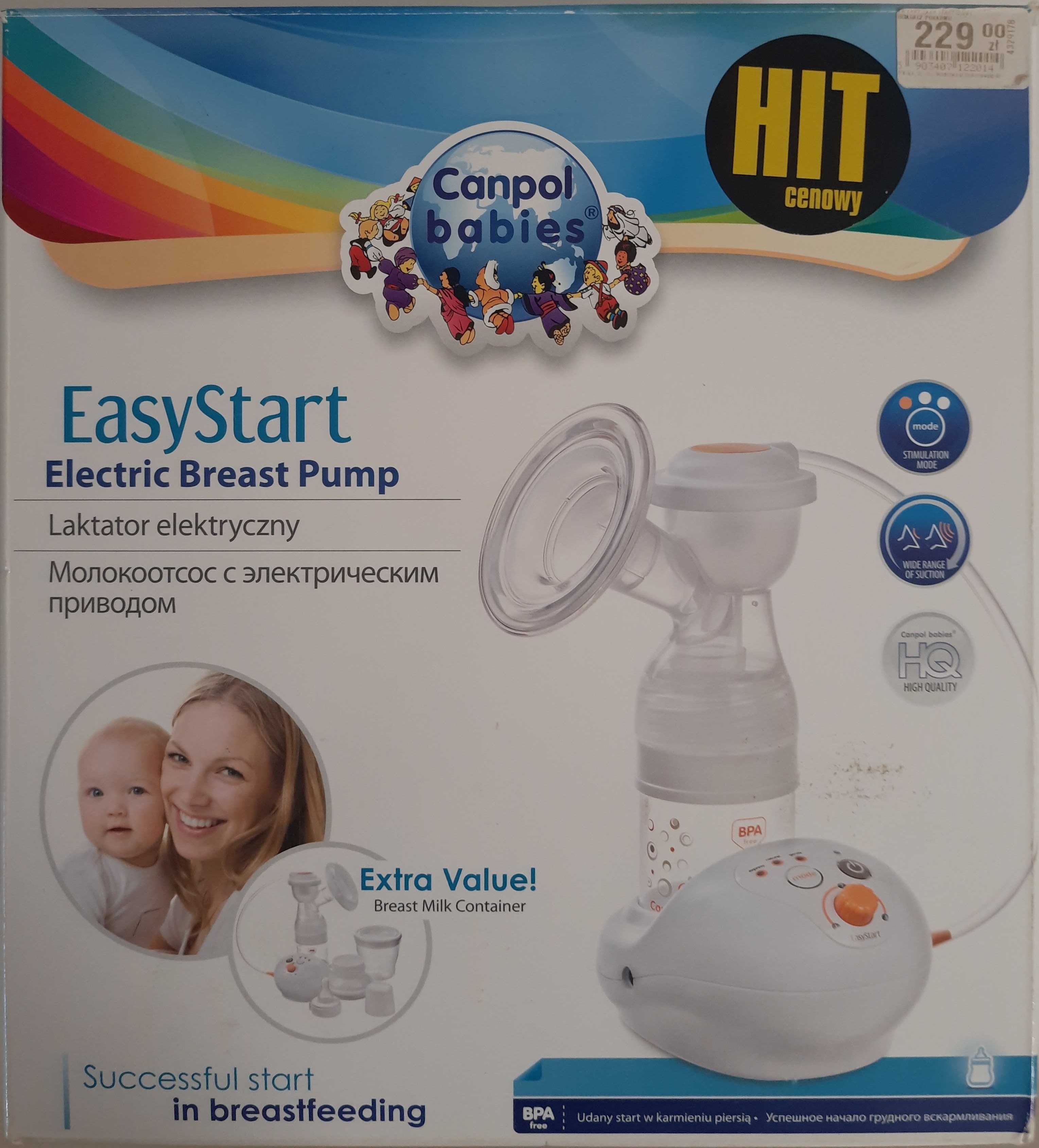 Canpol Babies Laktator Elektryczny Easystart, mało używany