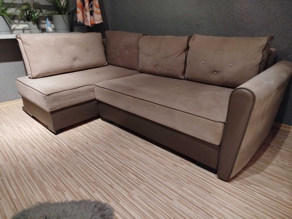 Kanapa rozkładana narożnik