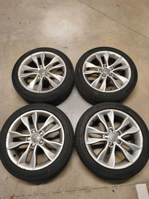 Jantes AUDI C/Pneus R17 5x112