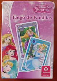 Jogo de cartas infantil Disney princesas