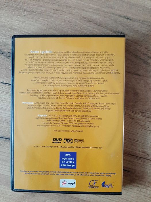 Gusta i Guściki film DVD - komedia obyczajowa z 2000 roku.