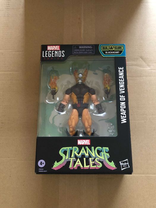 Wolverine Marvel Legends Action Figure Weapon of Vengeance Hasbro