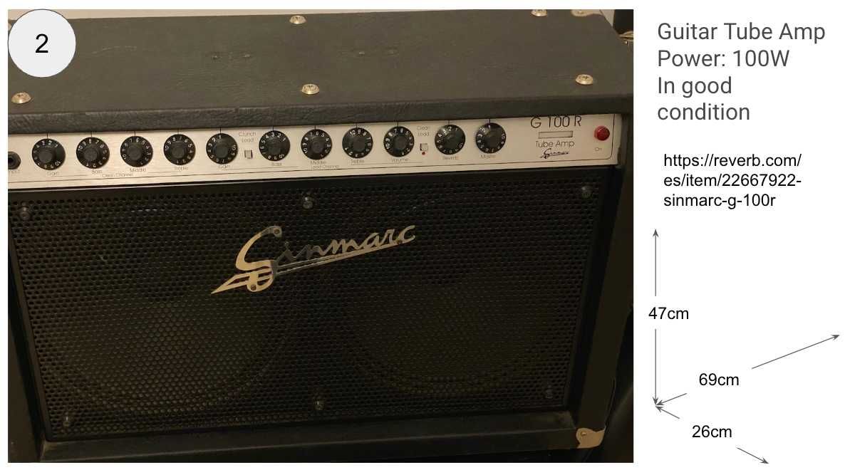Sinmarc G100R Guitar Tube Amplifier