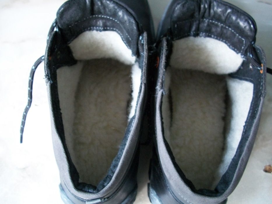 ботинки зимние утепленные