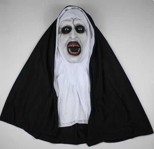 Maska Halloween ZAKONNICA / THE NUN - wysyłka jeszcze w dniu zakupu!