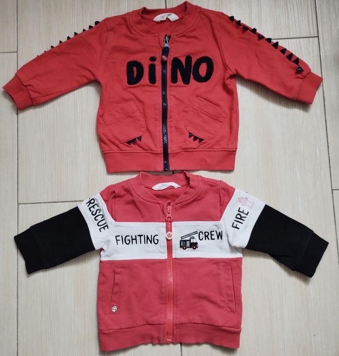 Bluza, bluzka, swetr r. 74, -9 sztuk