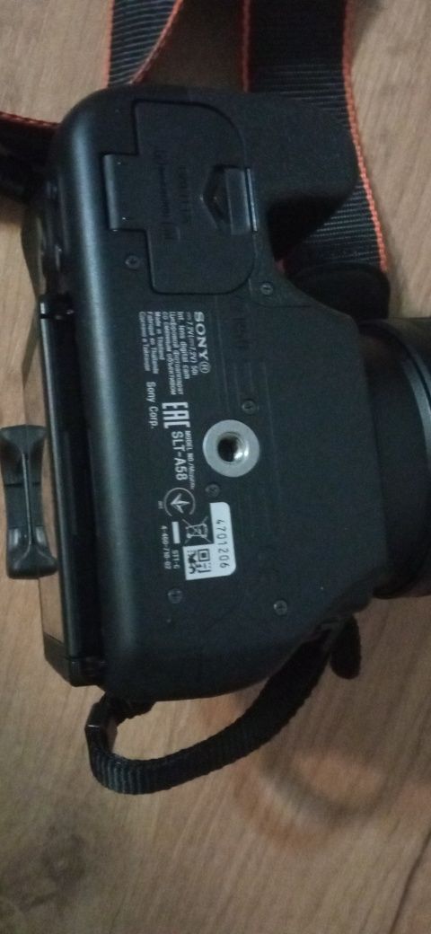 Sony SLT-A58 obiektyw Tamron aspherical 18-200mm