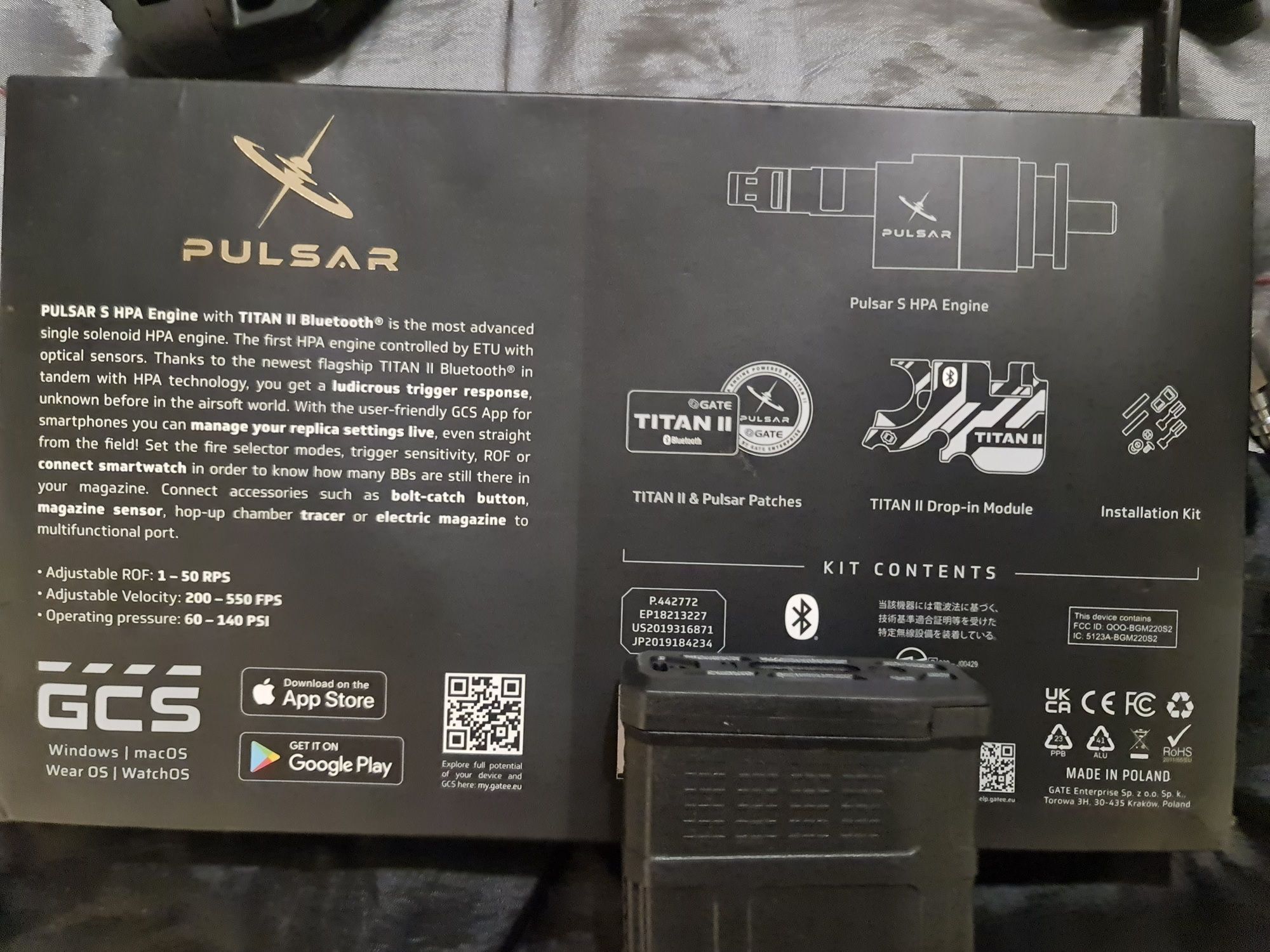 Replica hpa pulsar gate G&G PREDATOR