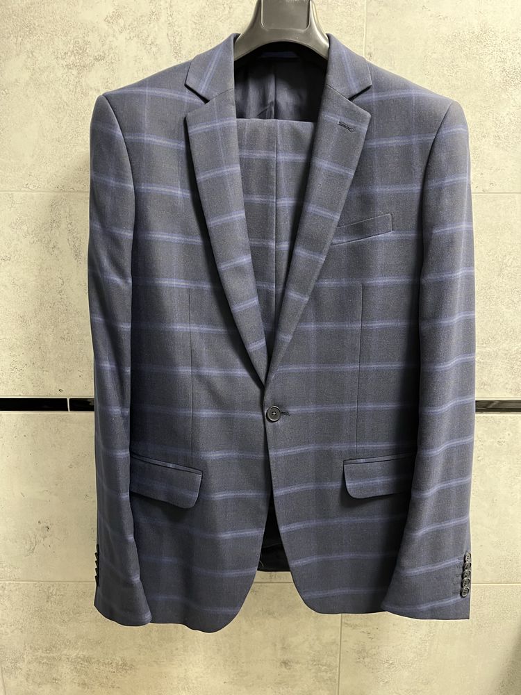 Garnitur Vizarro 188/96/86 slim welna 100%