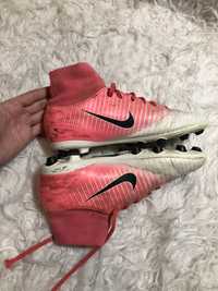 Buty korki Nike Mercurial rozmiar 38 24 cm białe różowe