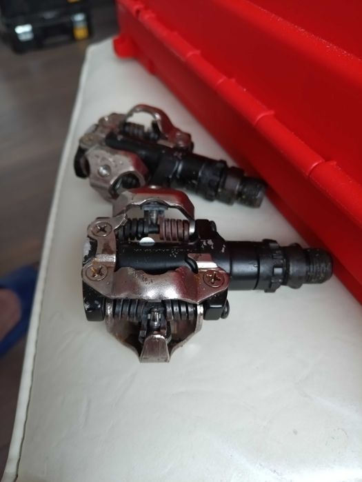 Педалі SHIMANO PD M-520, привезені з голандії