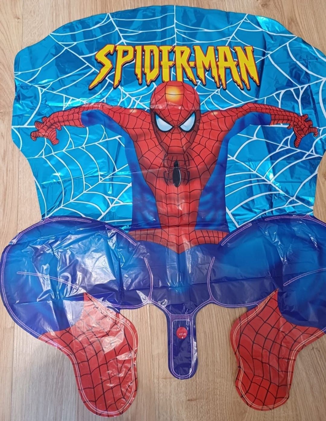 Zestaw komplet ozdób urodzinowych balony Spider-Man na hel