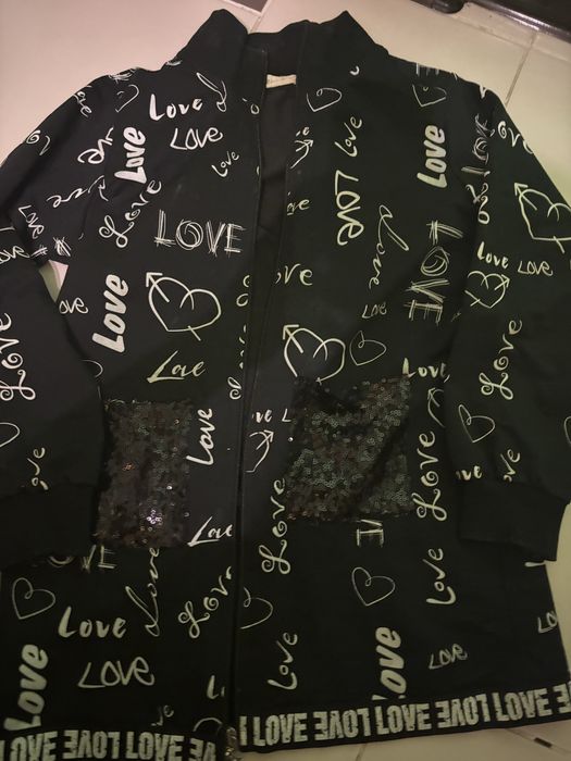 мастерка дічача чорна