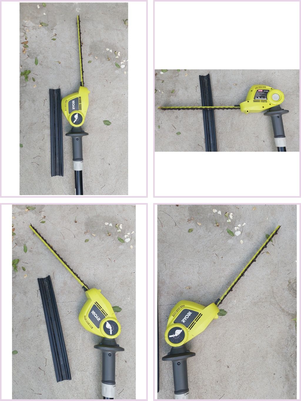 Кущоріз кусторез ryobi телескопічний для кущів живого плоту