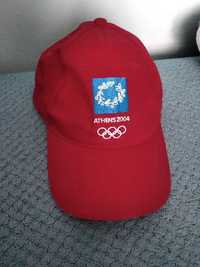 Oryginalna czapka z daszkiem z  Olimpiady w Atenach