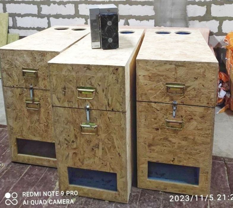 Шумобокс для асик asic Antminer S19, S21, S21+, S21Pro, S21XP, T21, L9