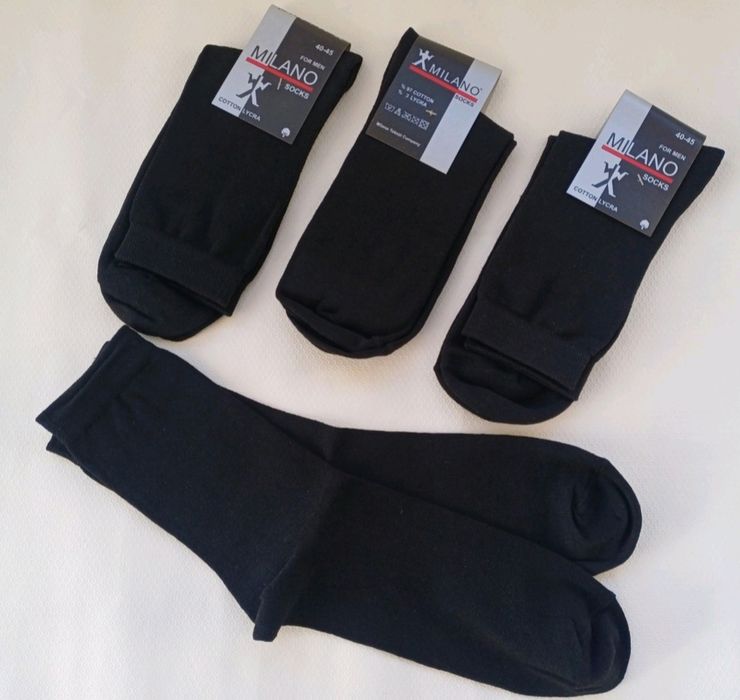 Носки чоловічі. Шкарпетки стрейчеві демисезонні.Носки чоловічі середні