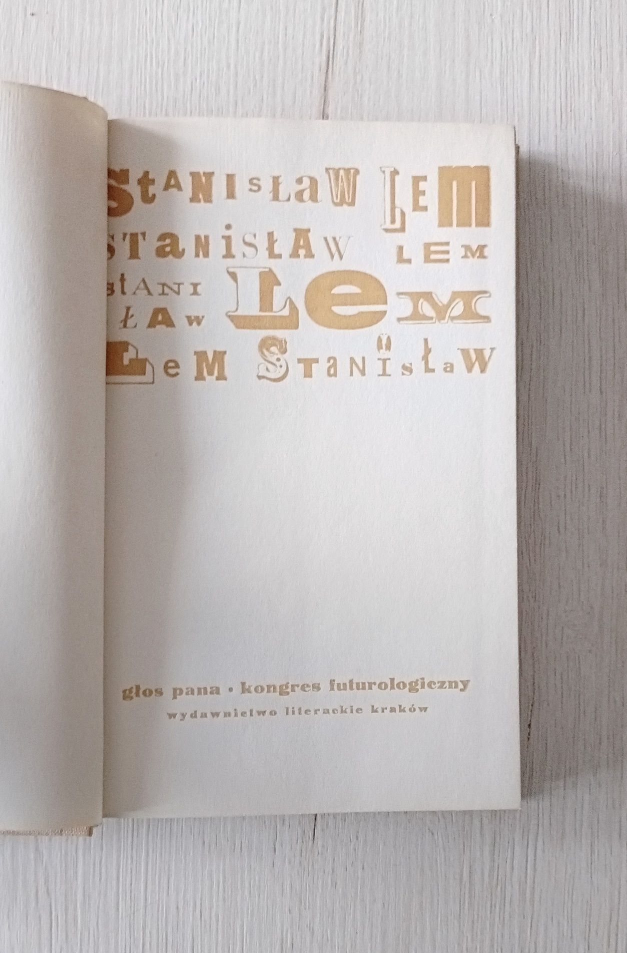 Głos Pana Kongres futurologiczny Stanisław Lem