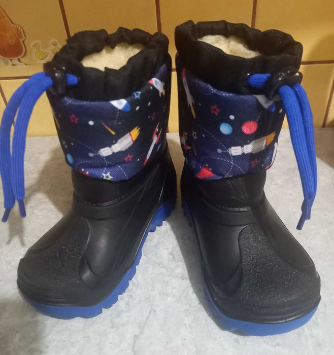 Śniegowce chłopięce rozmiar 23 MUFLON jak nowe