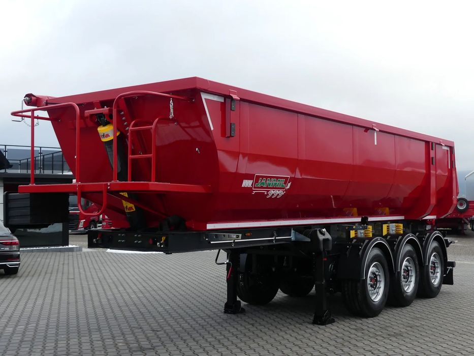 Janmil WYWROTKA 28m3/ RYNNA / FABRYCZNIE NOWA / STALOWA /  DOSTĘPNA NA PLACU / Gwarancja / Osie SAF /