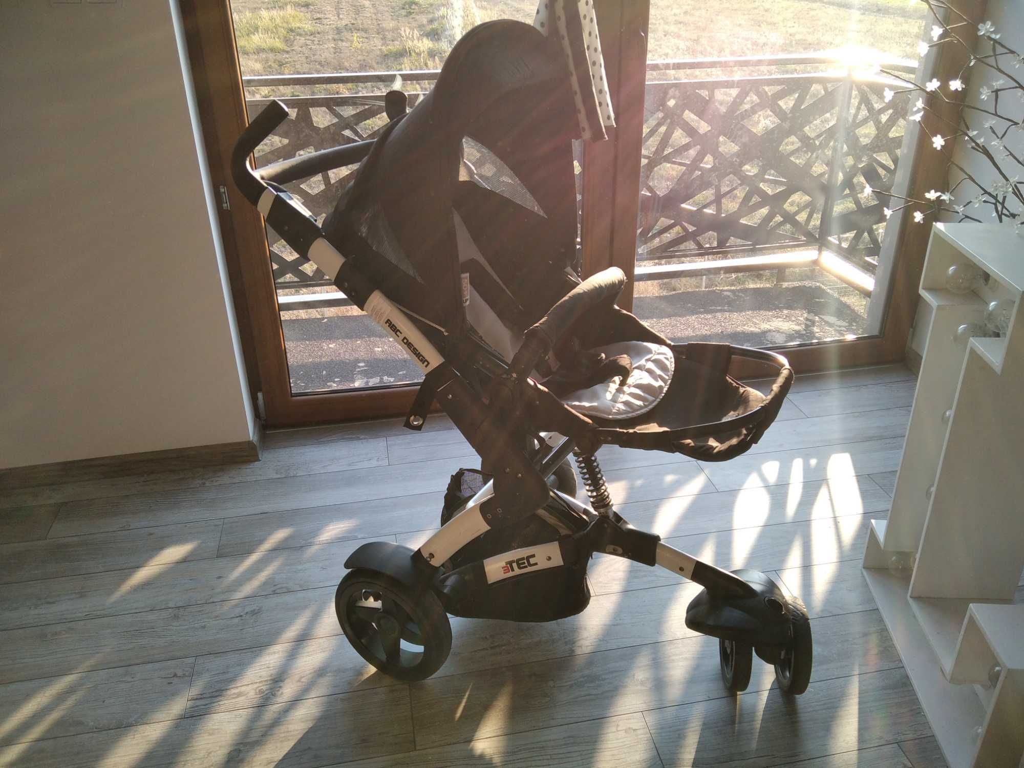 Wózek dziecięcy ABC Design 3 Tec czarny