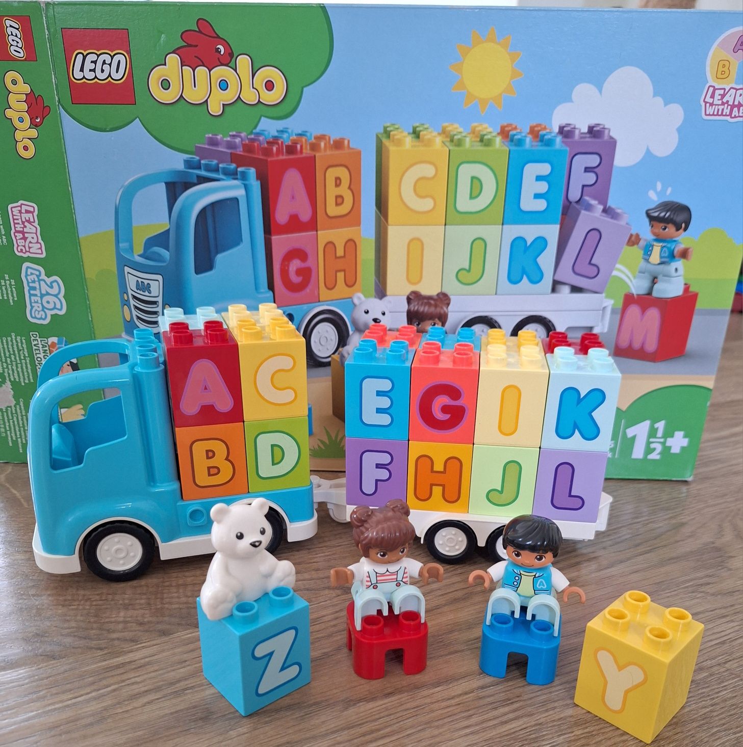 Lego Duplo Ciężarówka z alfabetem