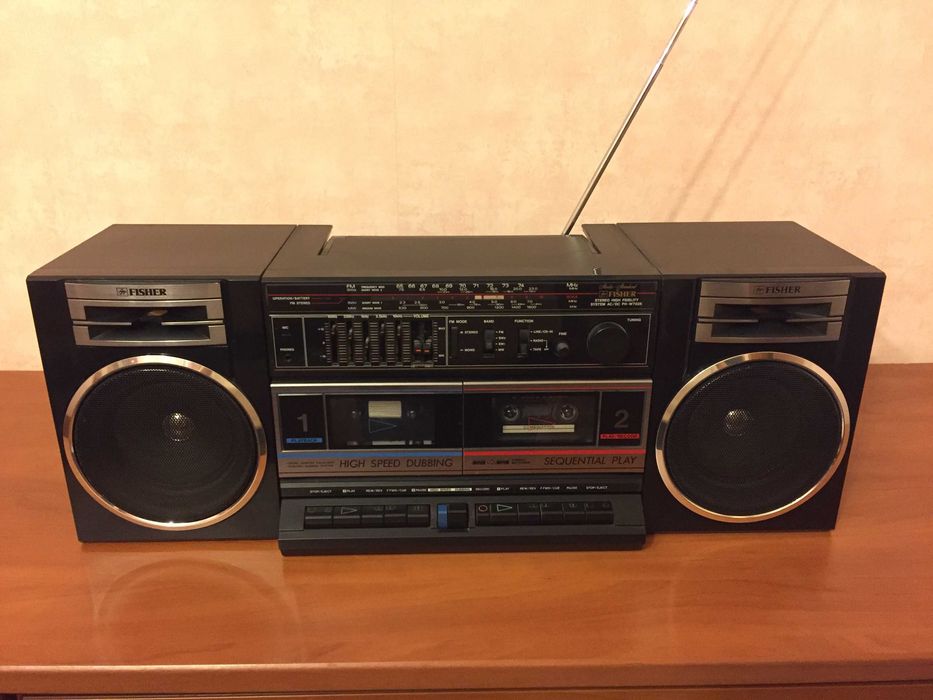 магнитола двухкассетная нерабочая