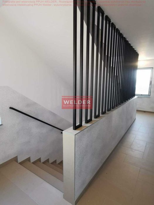 Balustrady Harfa Barierka Balkon Schody Nierdzewna Szklana malowna