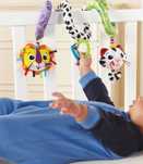 Tomy Lamaze Kolorowa Spirala,  aktywizującą gryzak, na łóżeczko  wózka