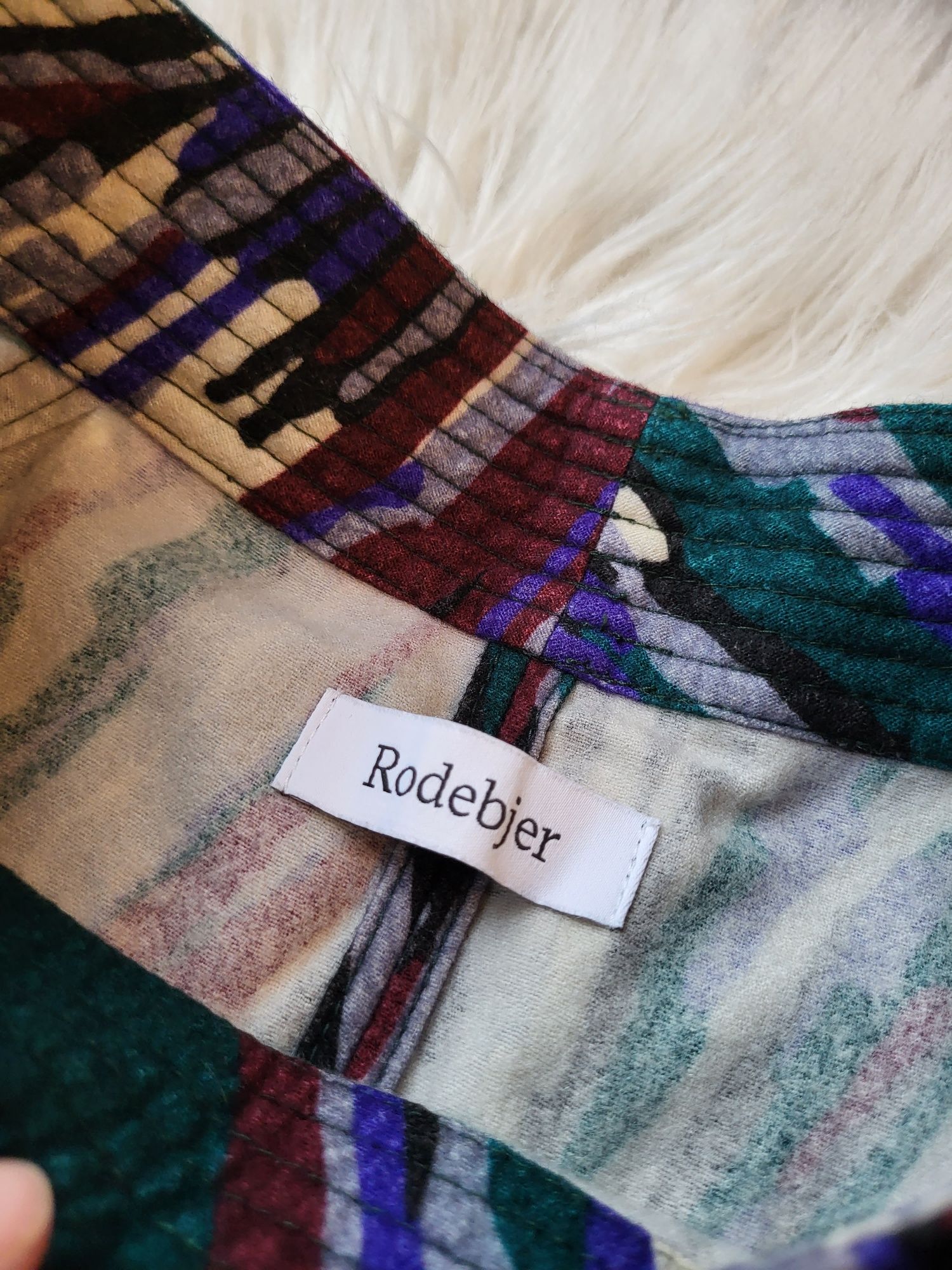 Wełniana sukienka midi premium wool oversize scandi Rodebjer rozmiar S