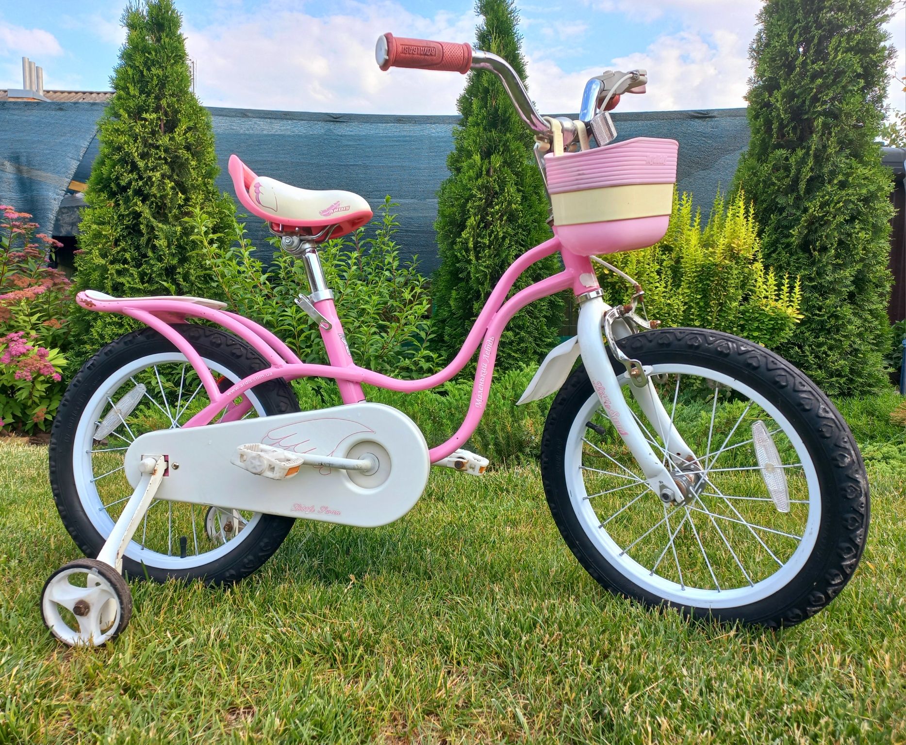 Дитячий велосипед Royal LITTLE Baby SWAN 16 рожевий