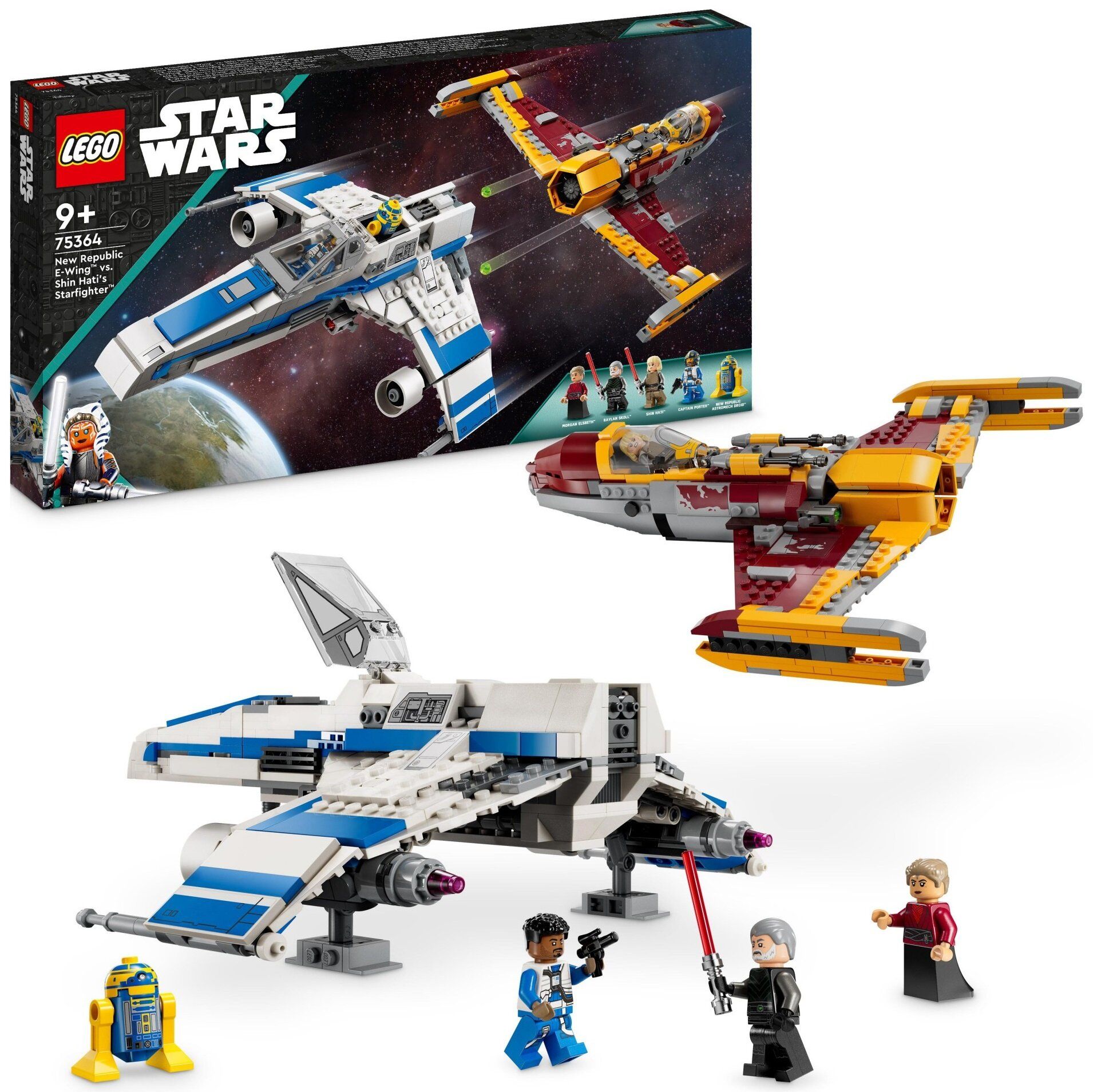 Lego Star Wars E-Wing Nowej Republiki Kontra Myśliwiec Shin Hati  Łe5P