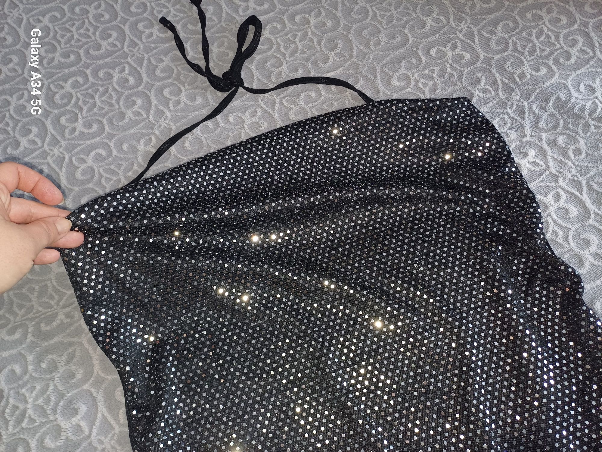 Seksi sukienka z blaskiem,XL