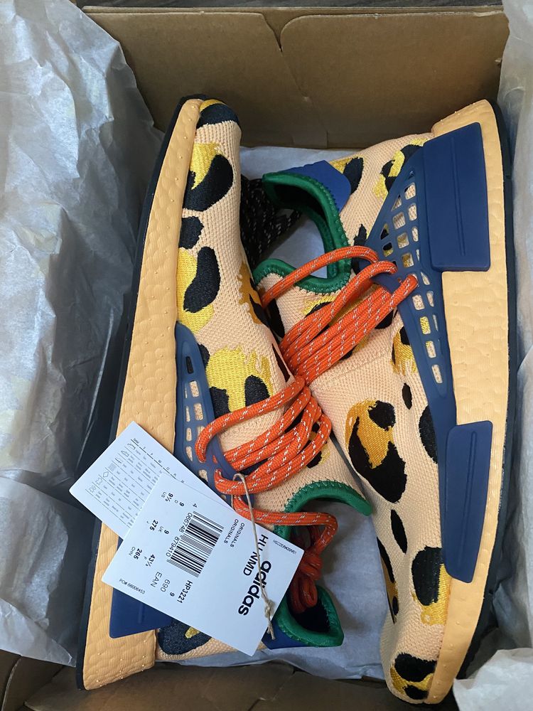 Adidas NMD Hu Pharrell Animal Print rozmiar 43 1/3