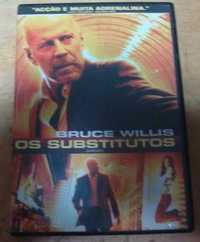 os substitutos com bruce willis dvd -portes grátis