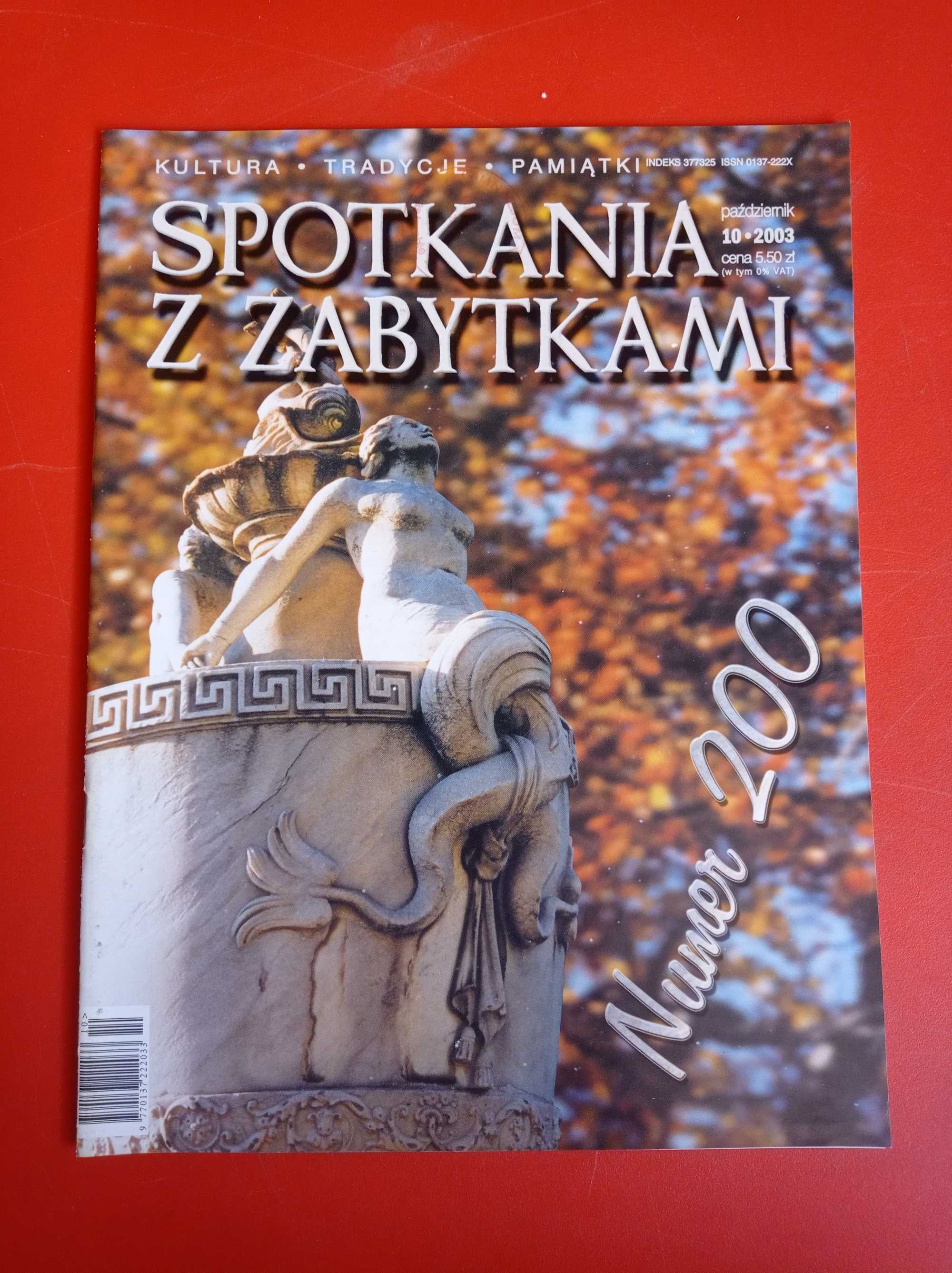 Spotkania z zabytkami, nr 10/2003, październik 2003