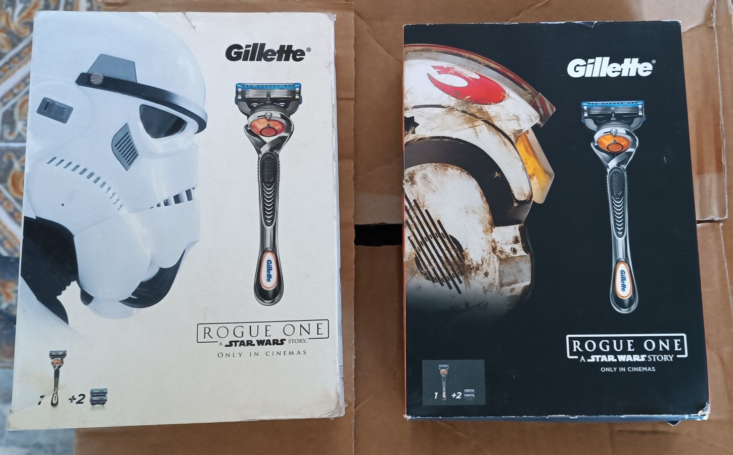 Vendo Gillette star wars