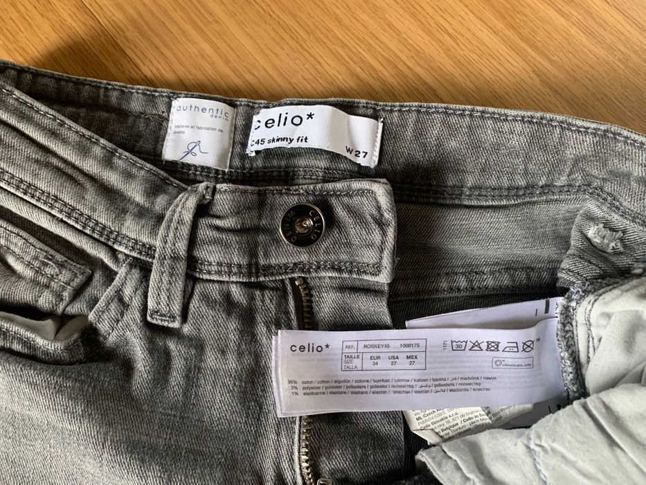 Jeansy chłopięce CELIO Skinny Fit rozm.164