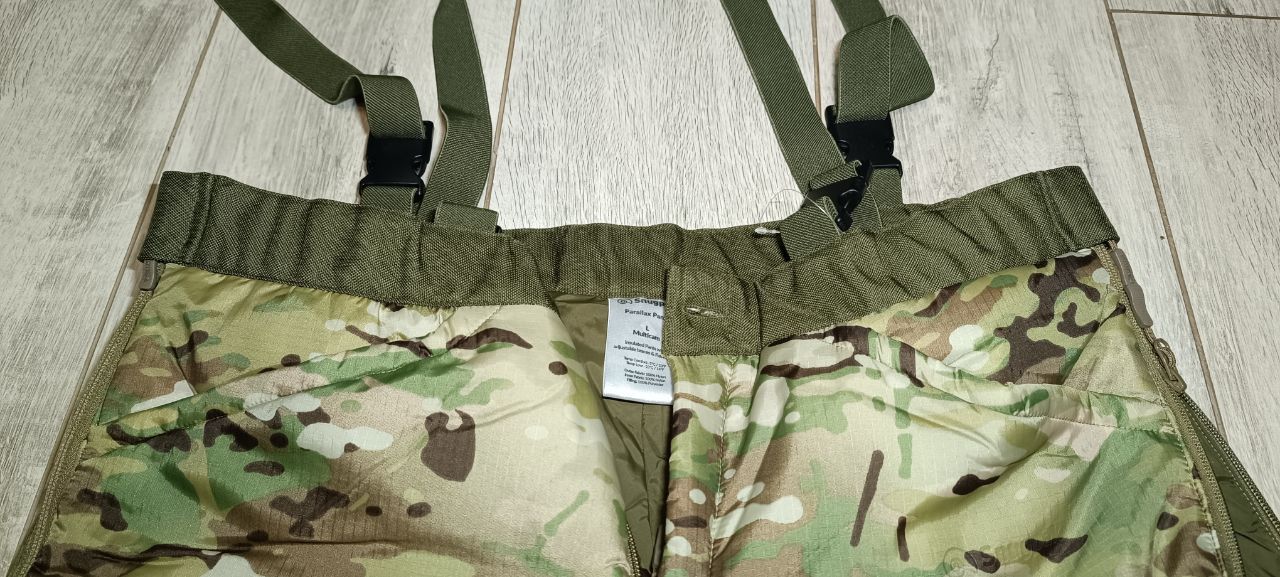 Штани Snugpak Parallax WGTE Multicam брюки level 7 теплі  + підтяжки