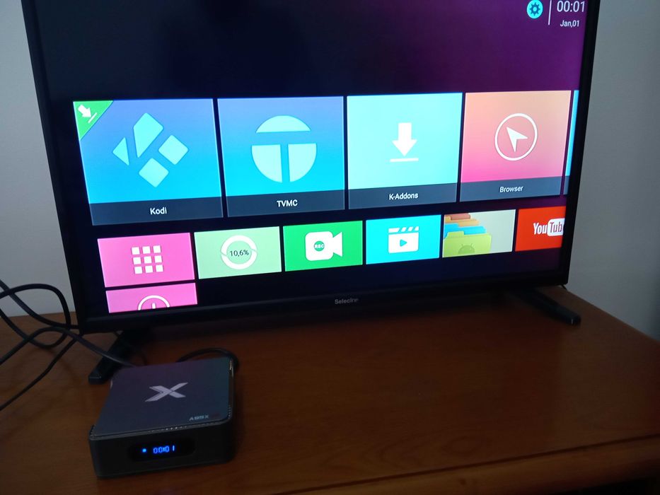 Caixa Box TV Android A95X Max