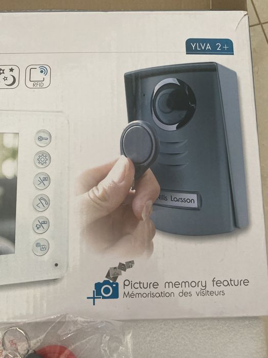 Vídeo porteiro a cores com sensor - Avidsen